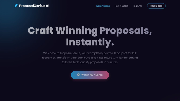 ProposalGenius AI