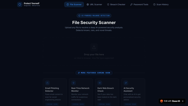 Protect yourself scanner and security