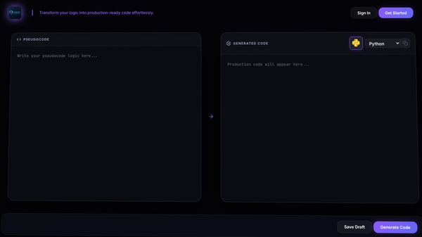 Pseudo2Code AI