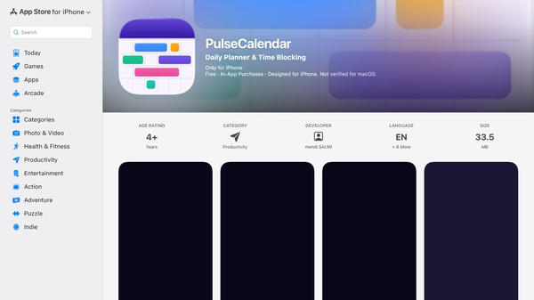 PulseCalendar