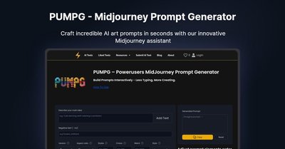 PUMPG - Midjourney Prompt Generator