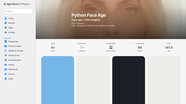 Python: Face Age