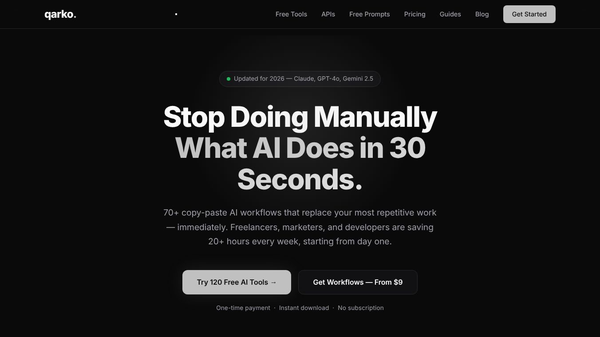 qarko — AI Workflow Automation Guides