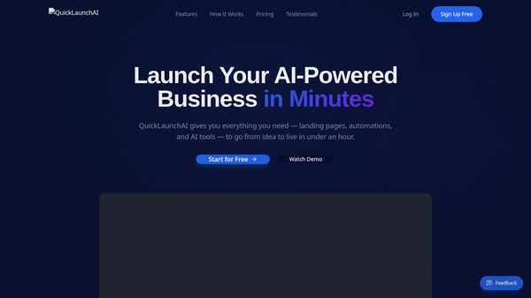 QuickLaunchAI