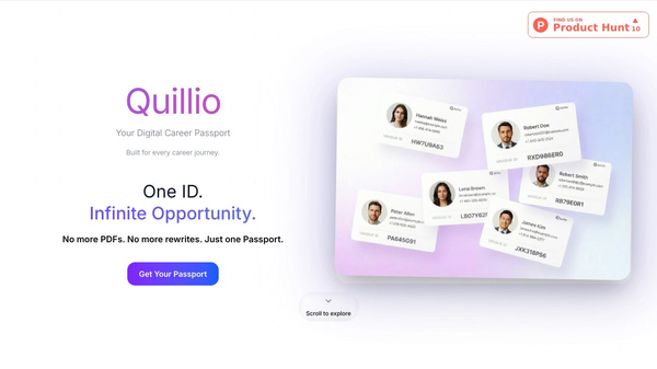 Quillio Career Passport