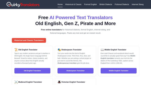 Quirky Translators