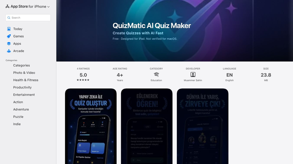 QuizMatic - AI Quiz & Test