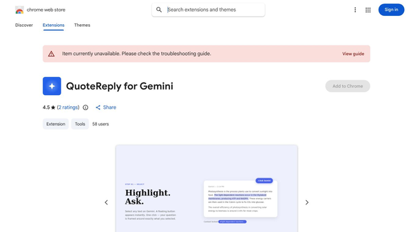 QuoteReply for Gemini