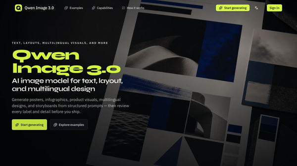 Qwen Image 3.0