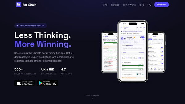 RaceBrain - Horse Racing Tips