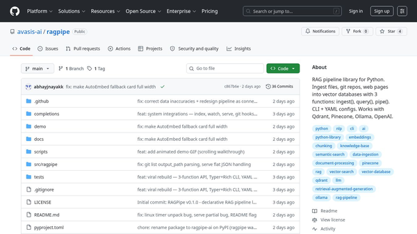 RAGPipe (OpenSource)
