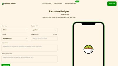 Ramadan Recipes