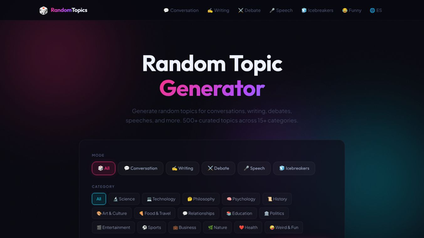 Random Topics