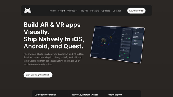 ReactVision Studio
