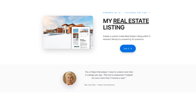 Real Estate Listing