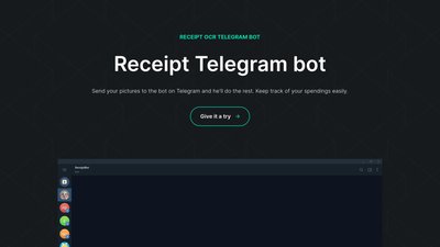 Receipt OCR Telegram Bot