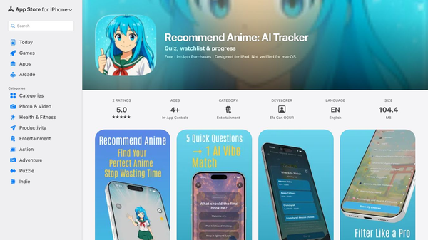 Recommend Anime: AI Tracker