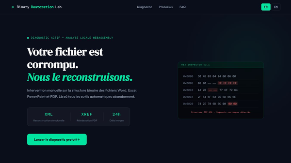 Recovery Data (DOCX XLSX PDF PPTX)