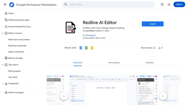 Redline AI Editor