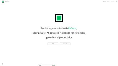 Reflectr AI Journal & Notebook