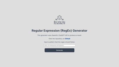 RegEx Generator