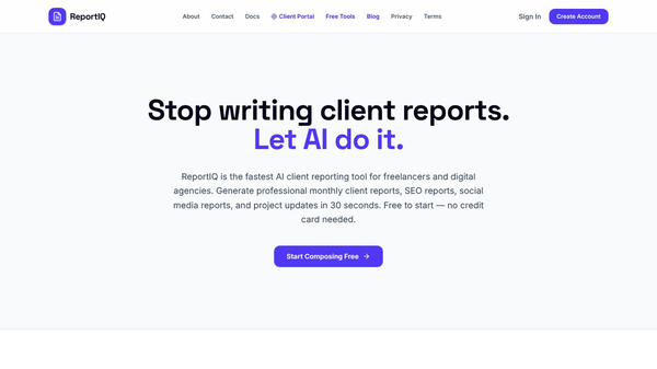 ReportIQ