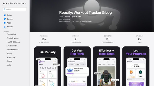 Repsify: Ranked Workout Tracker
