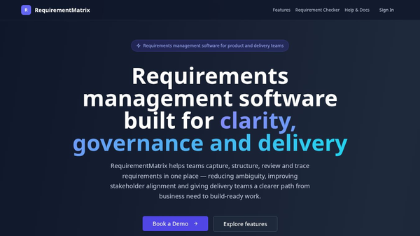 RequirementMatrix