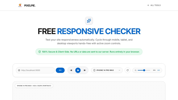 Responsive Checker | PixelPie