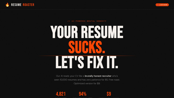 Resume Roaster