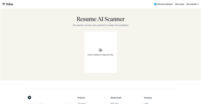 Resume Scanner