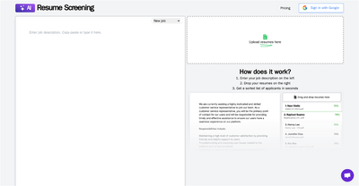 Resume Screening AI