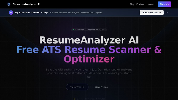 ResumeAnalyzer AI