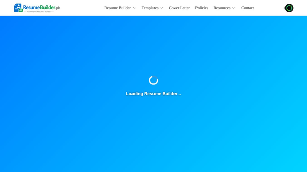 ResumeBuilder.pk