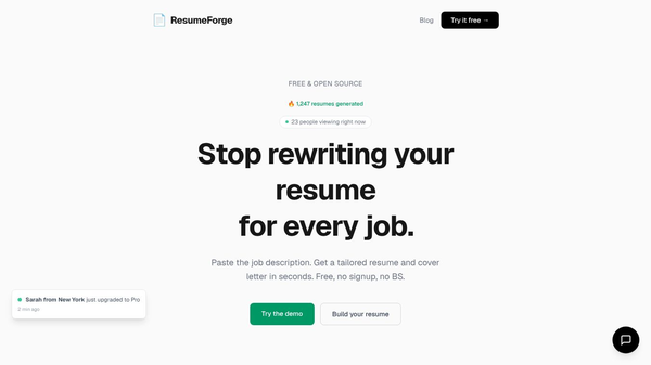 ResumeForge