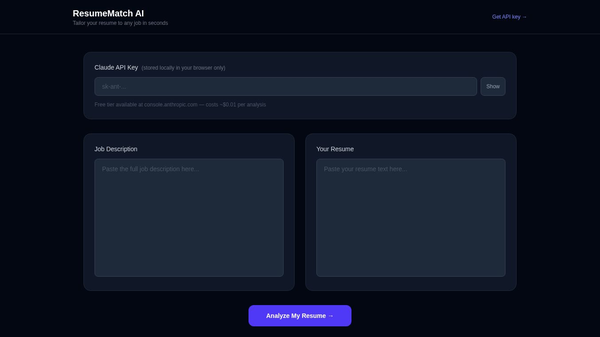 ResumeMatch AI
