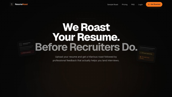 ResumeRoast