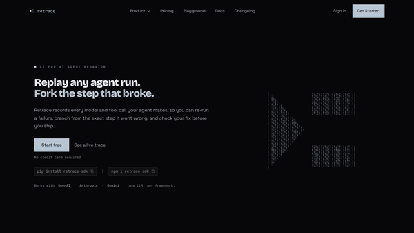 Retrace