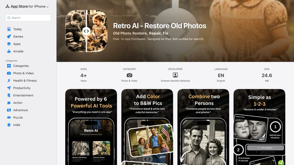 Retro AI - Restore Old Photos