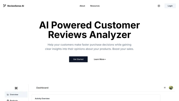 ReviewSense AI