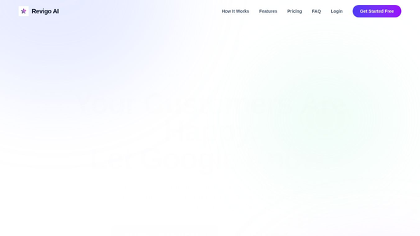 Revigo Ai : Reviews Made Effortless