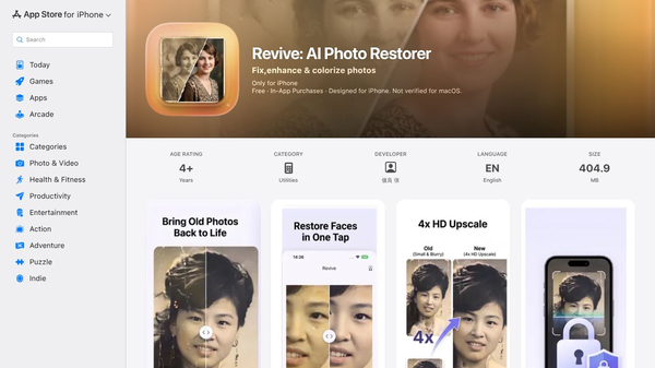 Revive — AI Photo Restorer