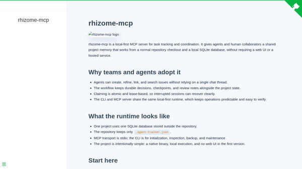 Rhizome MCP