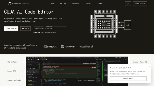 RightNow CUDA Editor