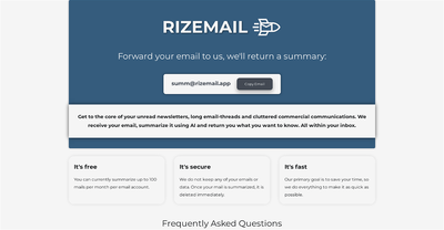 Rizemail