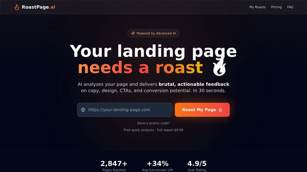 RoastPage.ai