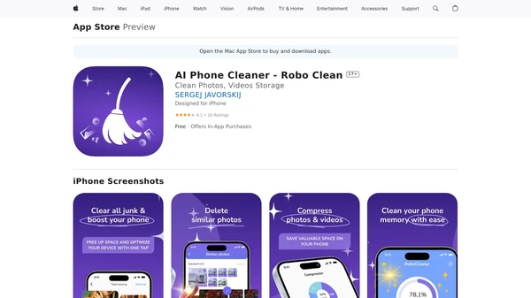 Robo Clean - AI Phone Cleaner