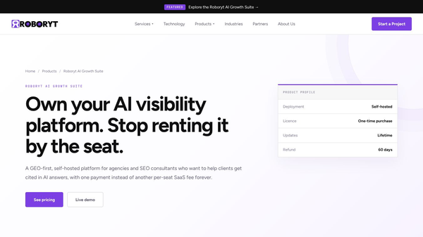 Robory Ai Growth Suite