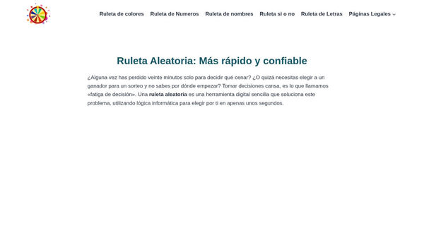 Ruleta Aleatoria