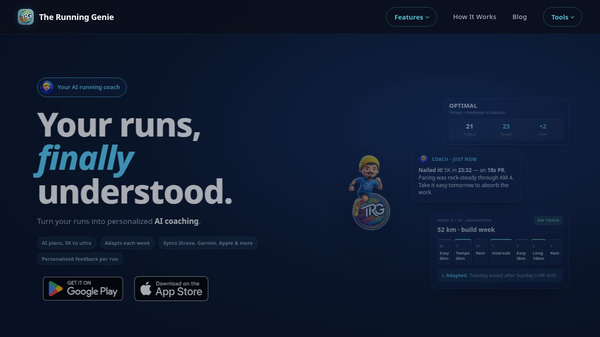 Running Genie: AI Running Coach